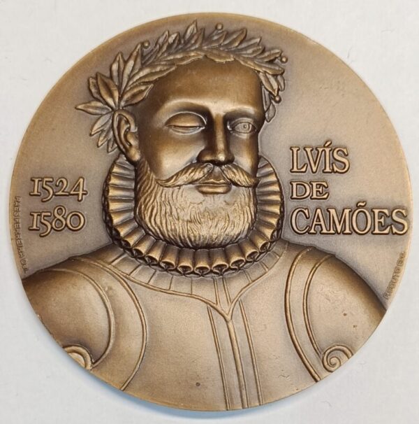 Medalha, 24º encontro / Banco Portugal / Luís de Camões