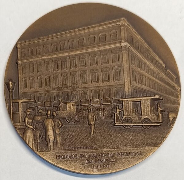 Medalha, 26º encontro / Banco Portugal / Edificio do B. de Portugal em Lisboa
