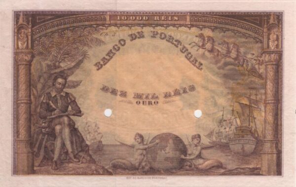 10.000 réis - chapa 3 - (Prova).